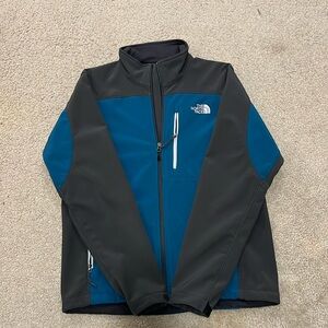 North Face T183 Men’s Blue/Gray Jacket (Medium)